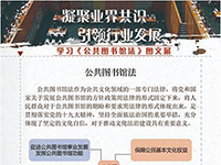 学习《公共图书馆法》图文展